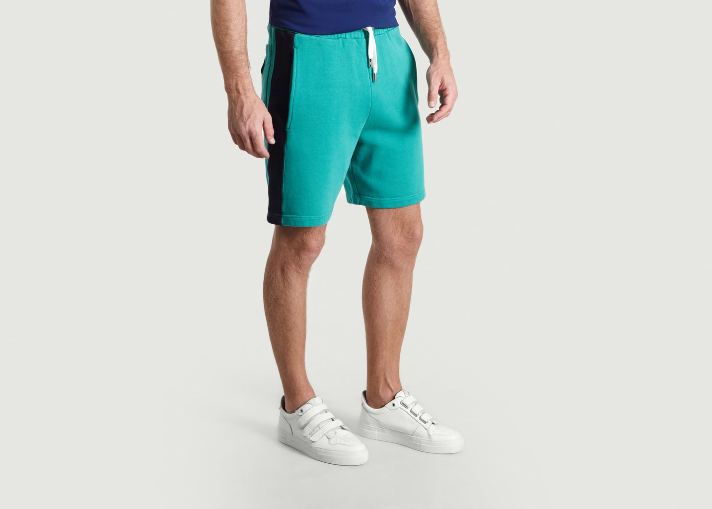 L'exception Short Color Block Menthe Maison Kitsuné