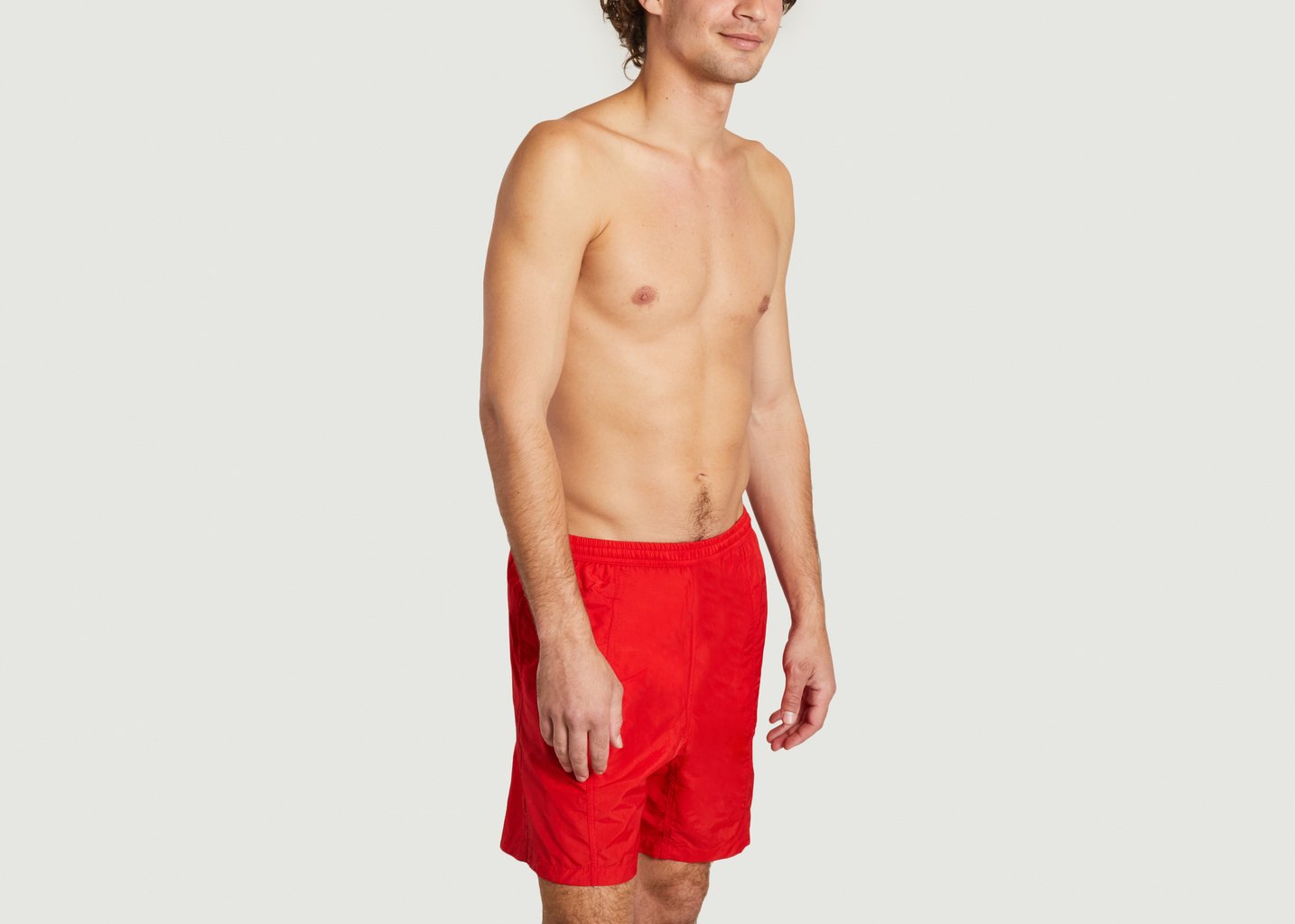 L'exception Short De Bain Ami De Coeur Rouge AMI Paris