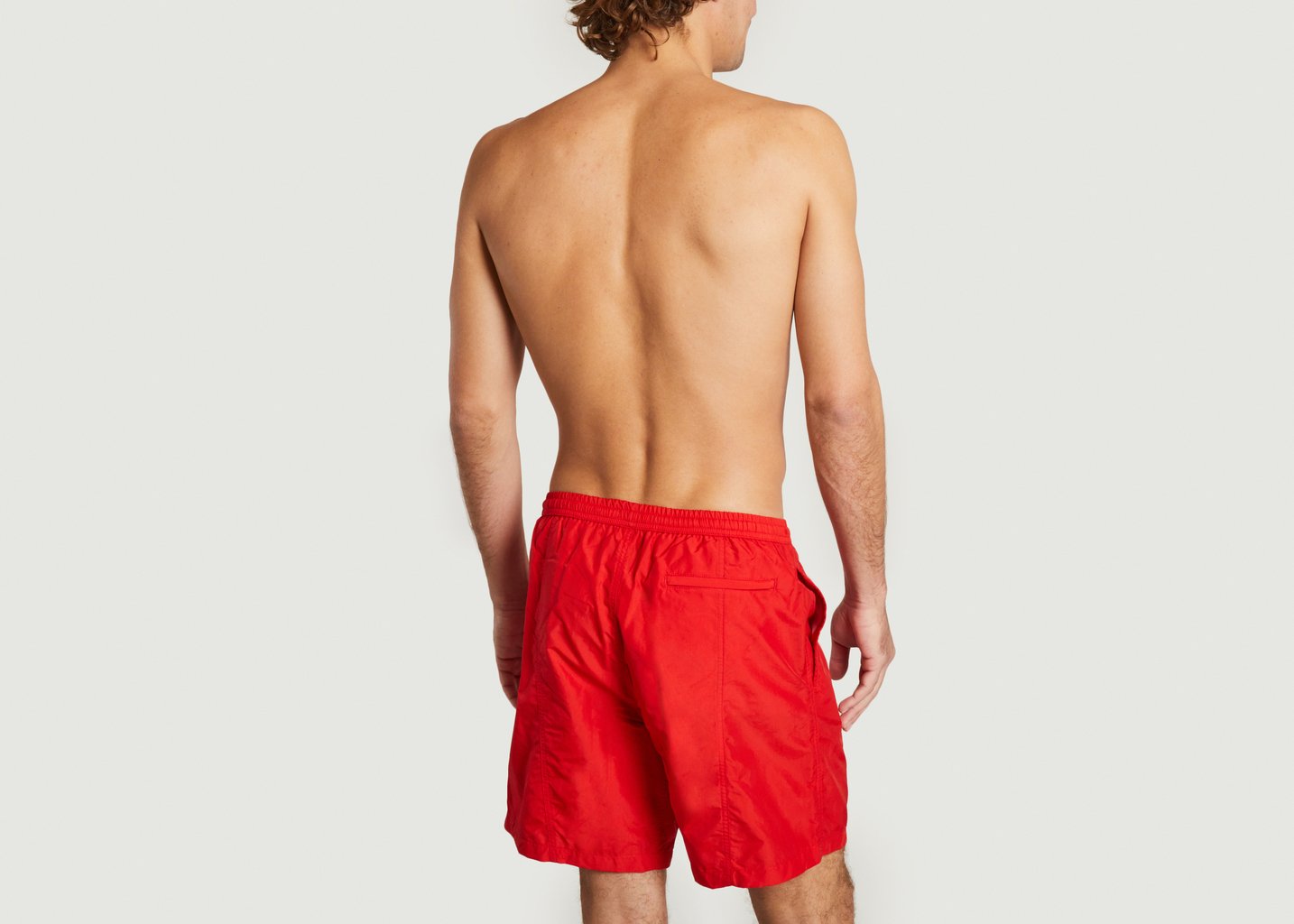 L'exception Short De Bain Ami De Coeur Rouge AMI Paris