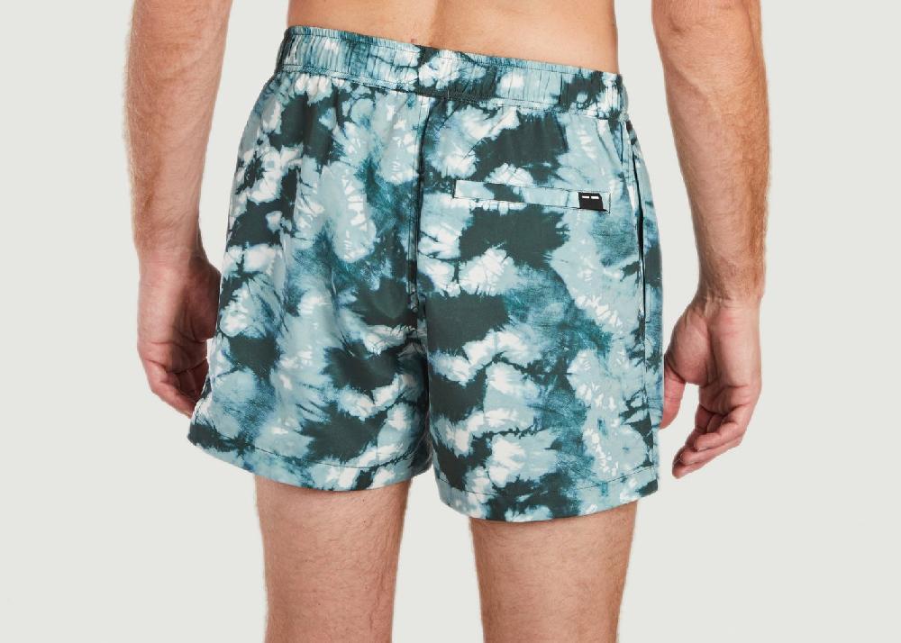 L'exception Short De Bain En Toile Recyclée Mason Turquoise Samsoe & Samsoe