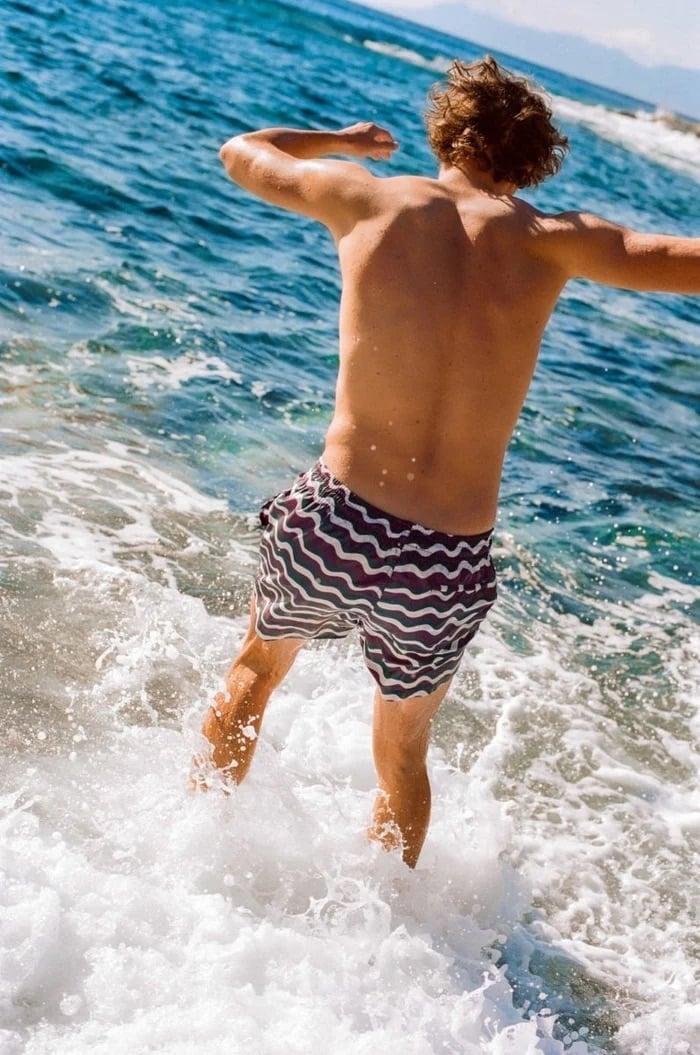 L'exception Short De Bain Mondello Lie De Vin Apnee