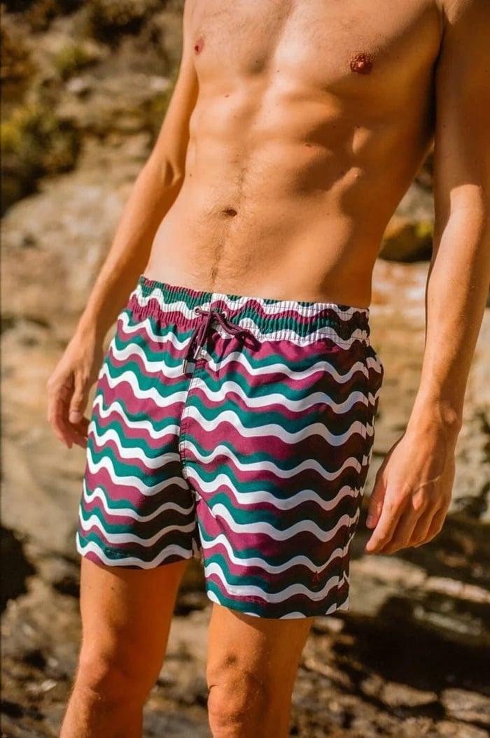 L'exception Short De Bain Mondello Lie De Vin Apnee