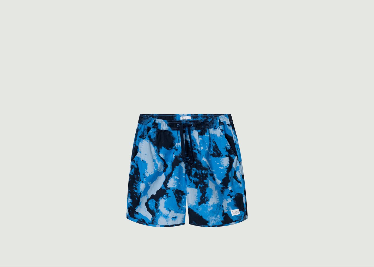 l'exception Short de bain motif fantaisie Imprimé Knowledge Cotton Apparel