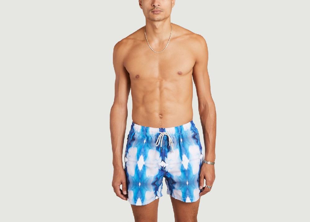 l'exception Short de bain Ocean Eye Bleu OAS company