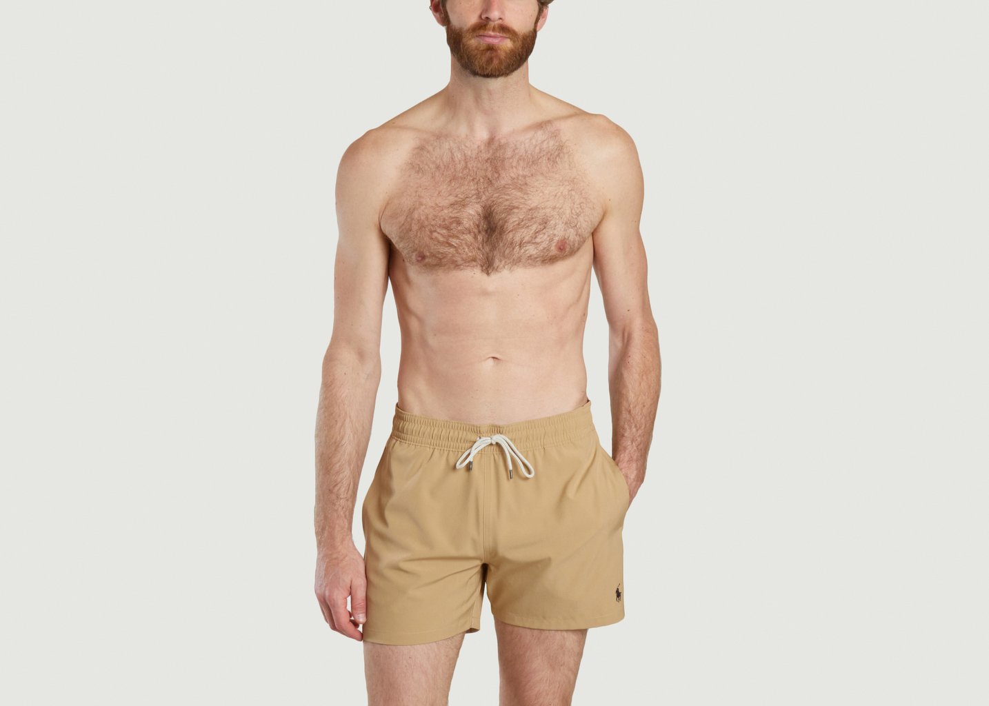 L'exception Short De Bain Traveler Stretch Sable Polo Ralph Lauren
