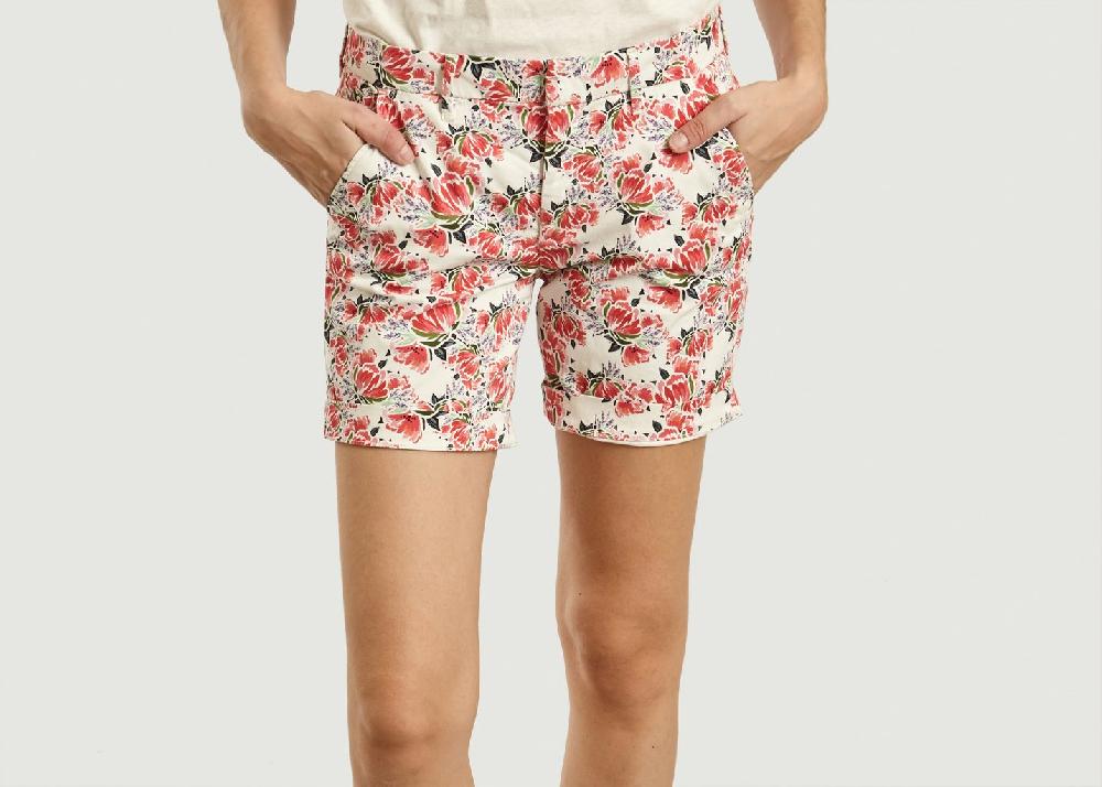 l'exception Short Imprimé Pivoines Selena Multicolore Reiko