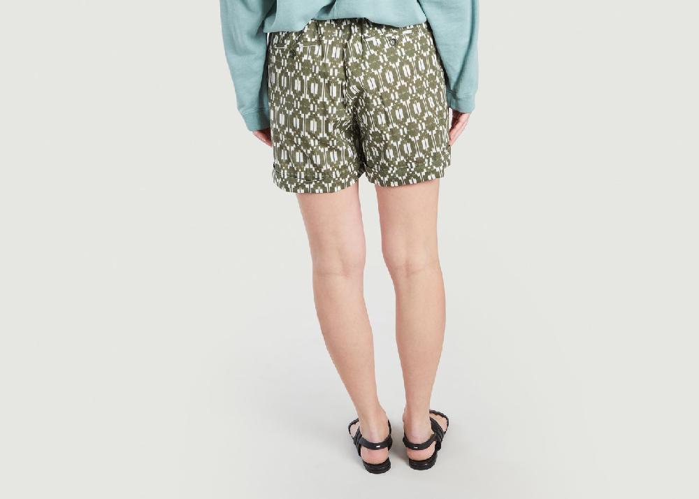 L'exception Short Motif Fantaisie Sonic Khaki Hartford