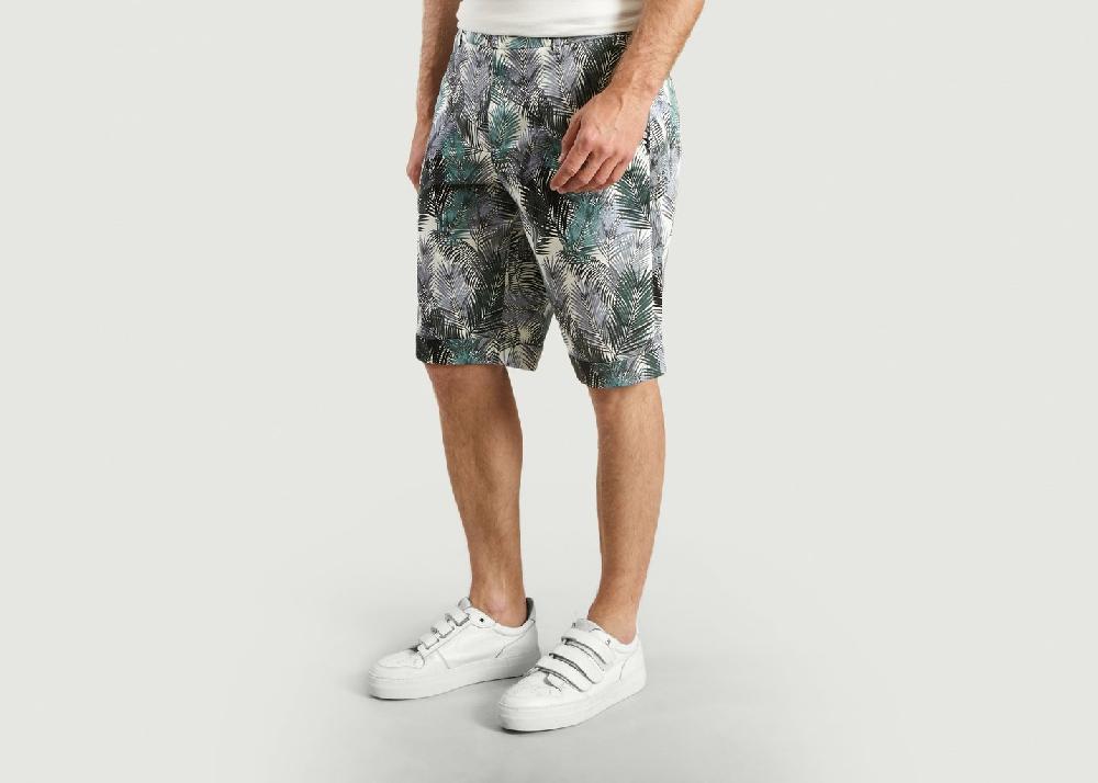 L'exception Short Print Palmiers Multicolore M.X Maxime Simoëns
