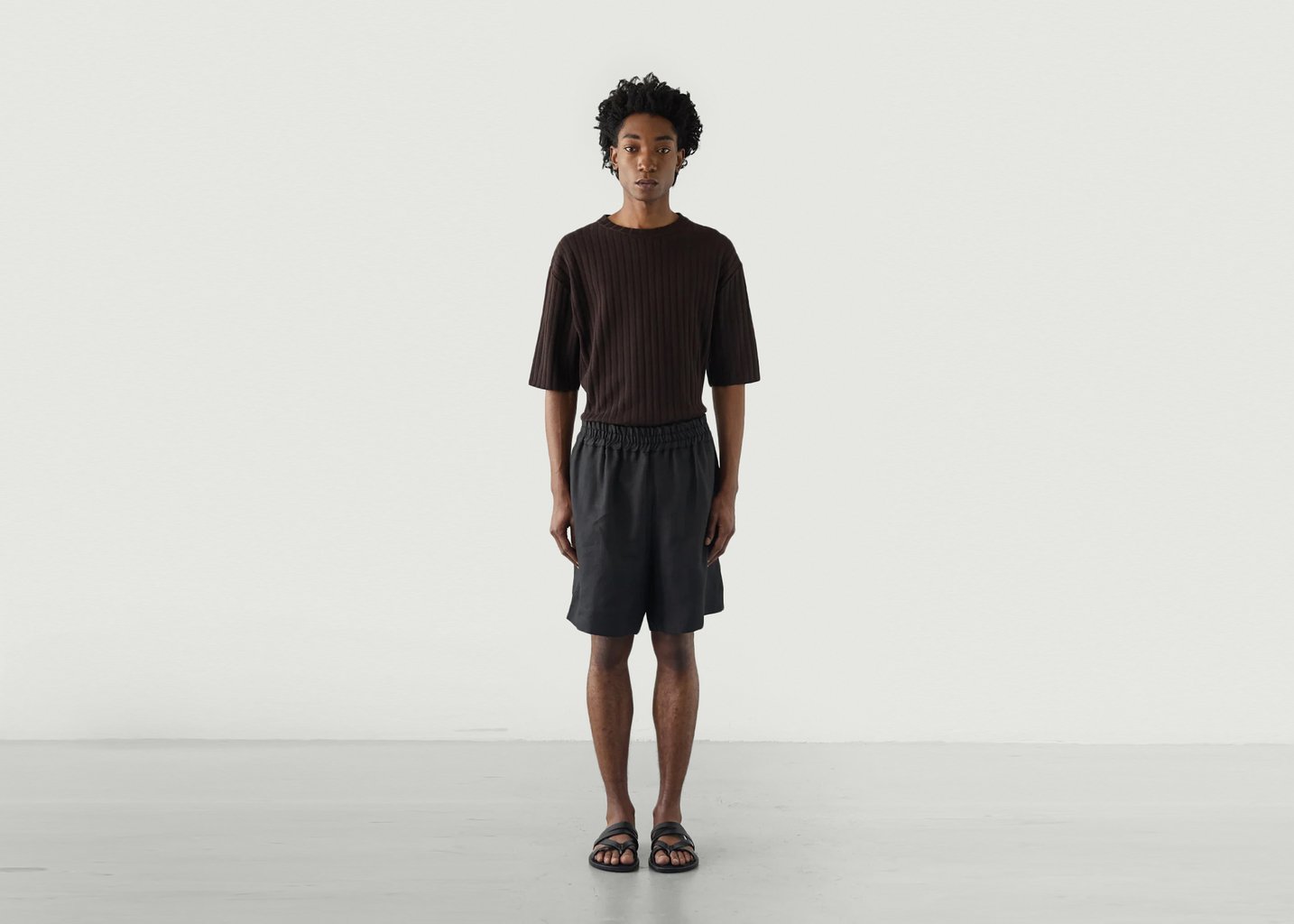 l'exception Short Shui unisexe en lin Noir Walkers Appeal