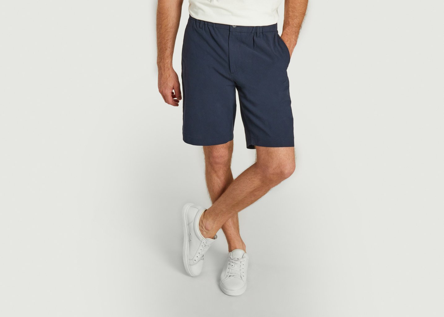 L'exception Short Theodor 1040 Bleu Marine No Nationality 07