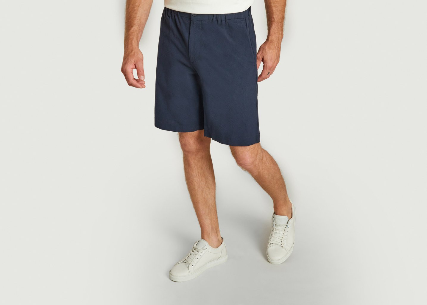 L'exception Short Theodor 1040 Bleu Marine No Nationality 07