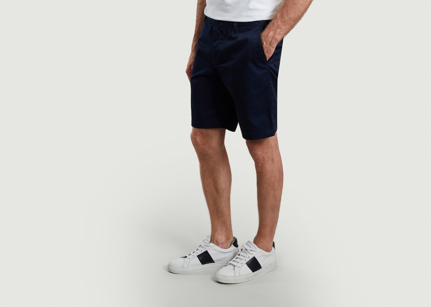 L'exception Short Uni Coupe Droite Bleu Marine M.C. Overalls