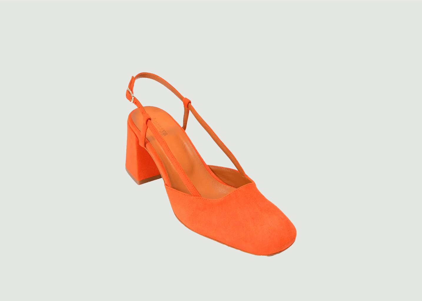 L'exception Slingbacks à Brides Réglables Orange HUMAYA