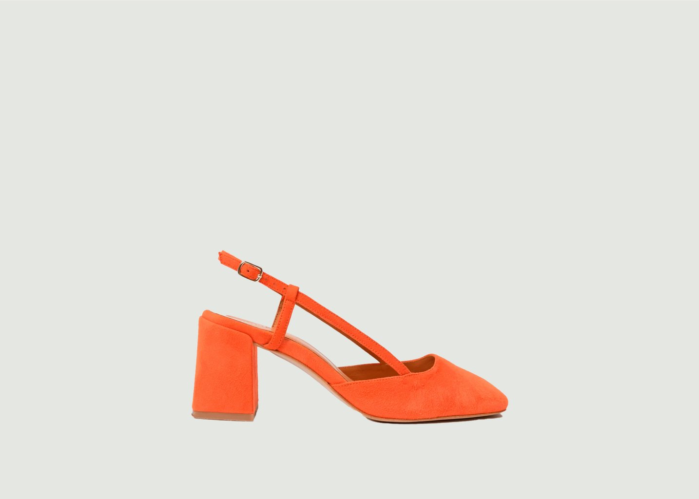 l'exception Slingbacks à Brides Réglables Orange HUMAYA