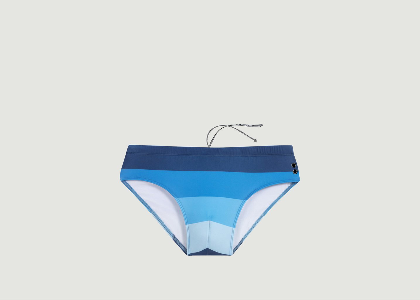 l'exception Slip de bain à grosses rayures Bleu Marine Ron Dorff
