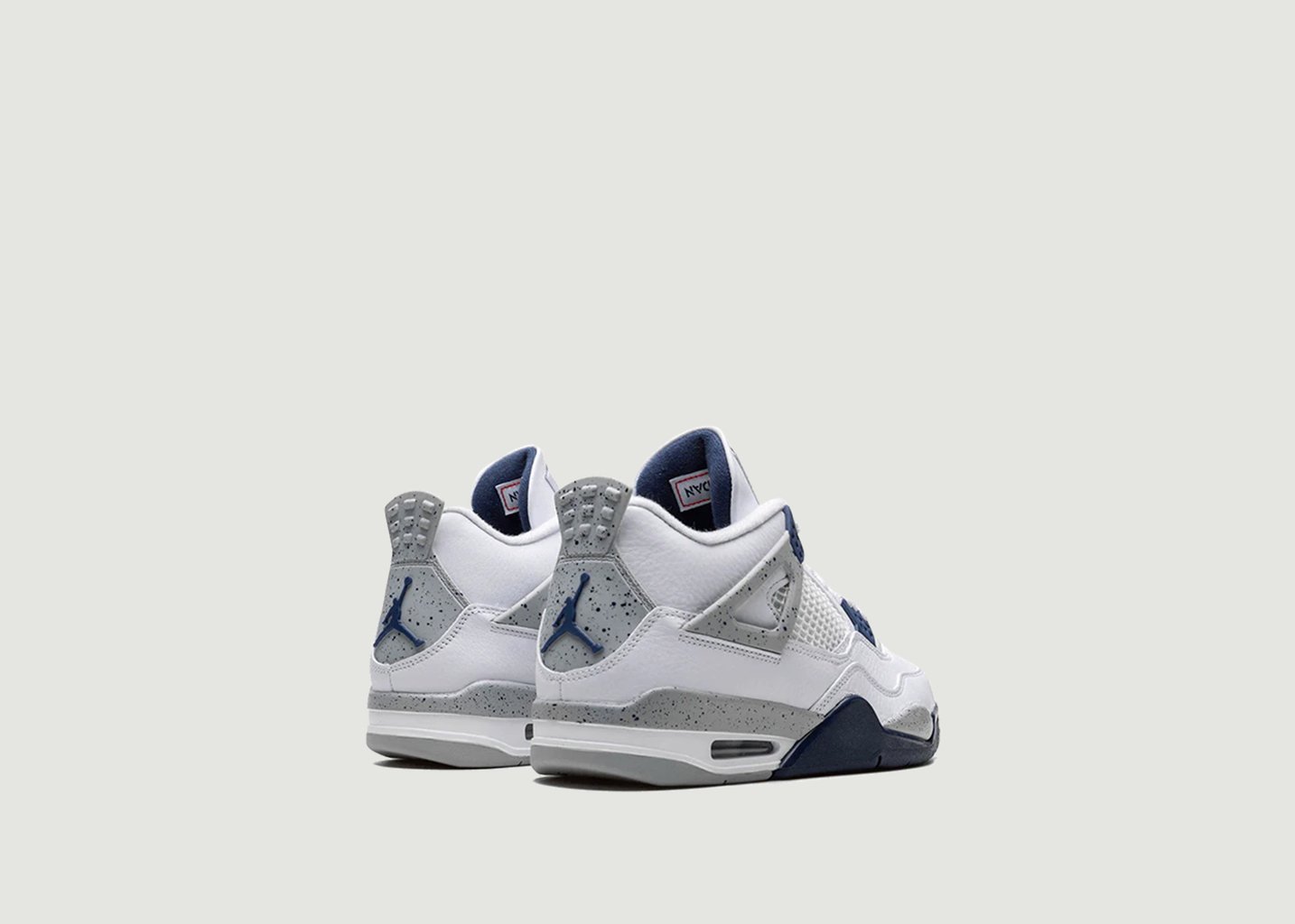 L'exception Sneakers Air Jordan 4 Midnight Navy (GS) Blanc Nike