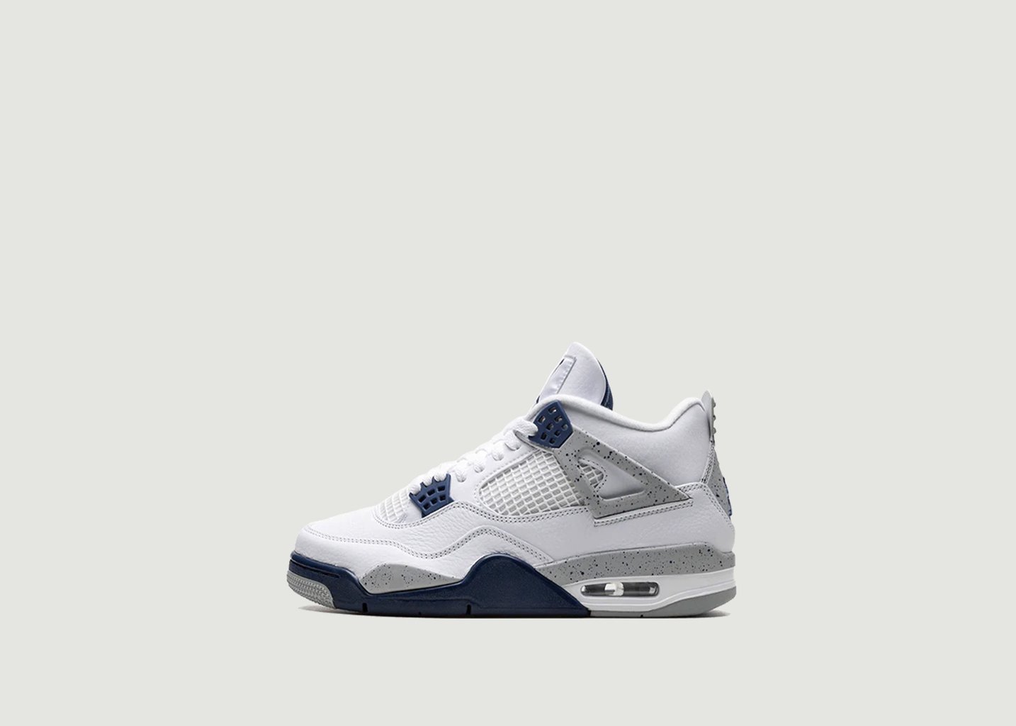 l'exception Sneakers Air Jordan 4 Midnight Navy (GS) Blanc Nike