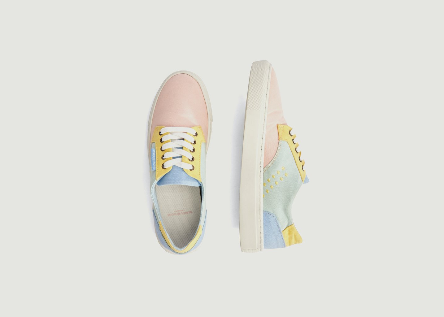 L'exception Sneakers Alexandra Multicolore Odaje Ex M.Moustache