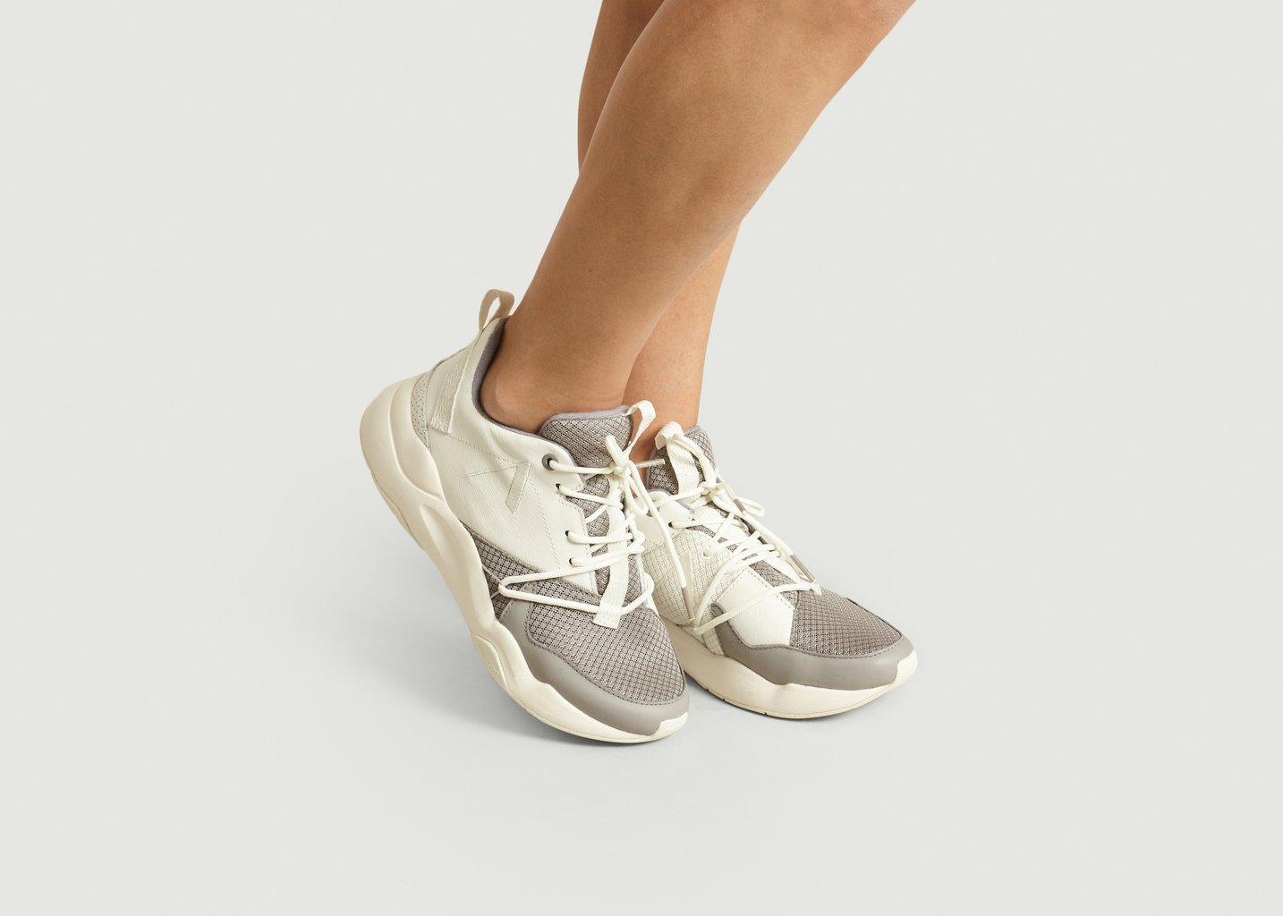 L'exception Sneakers Asymtrix Mesh F PRO90 Ecru Arkk