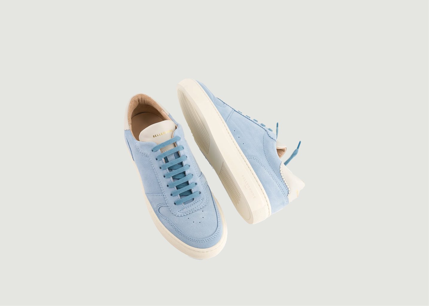 L'exception Sneakers B0 Bleu Clair Belledonne Paris