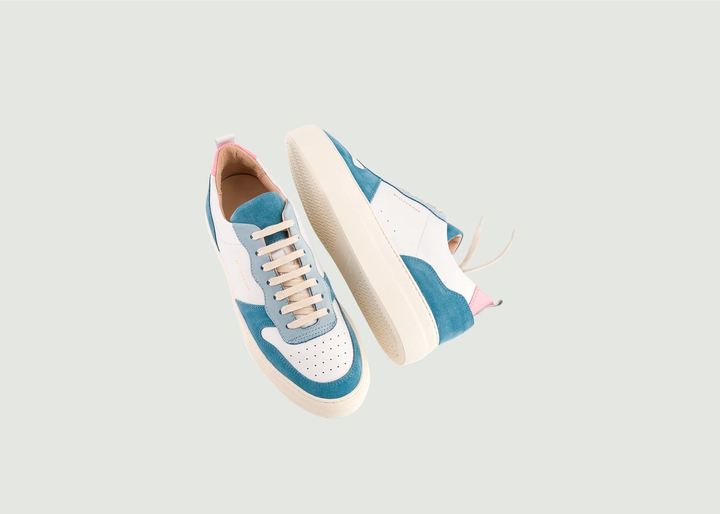 L'exception Sneakers B0 Playground Bleu Pétrole Belledonne Paris