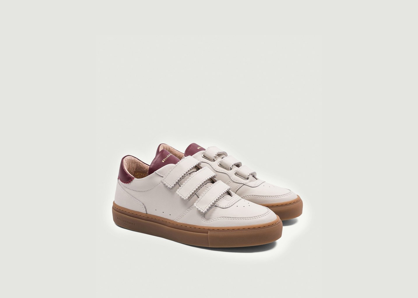 L'exception Sneakers B0 Velcro Beige Belledonne Paris