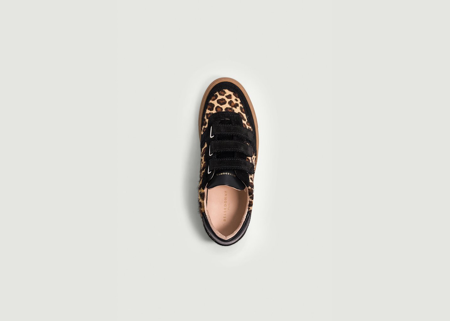L'exception Sneakers B0 Velcro Safari Imprimé Belledonne Paris