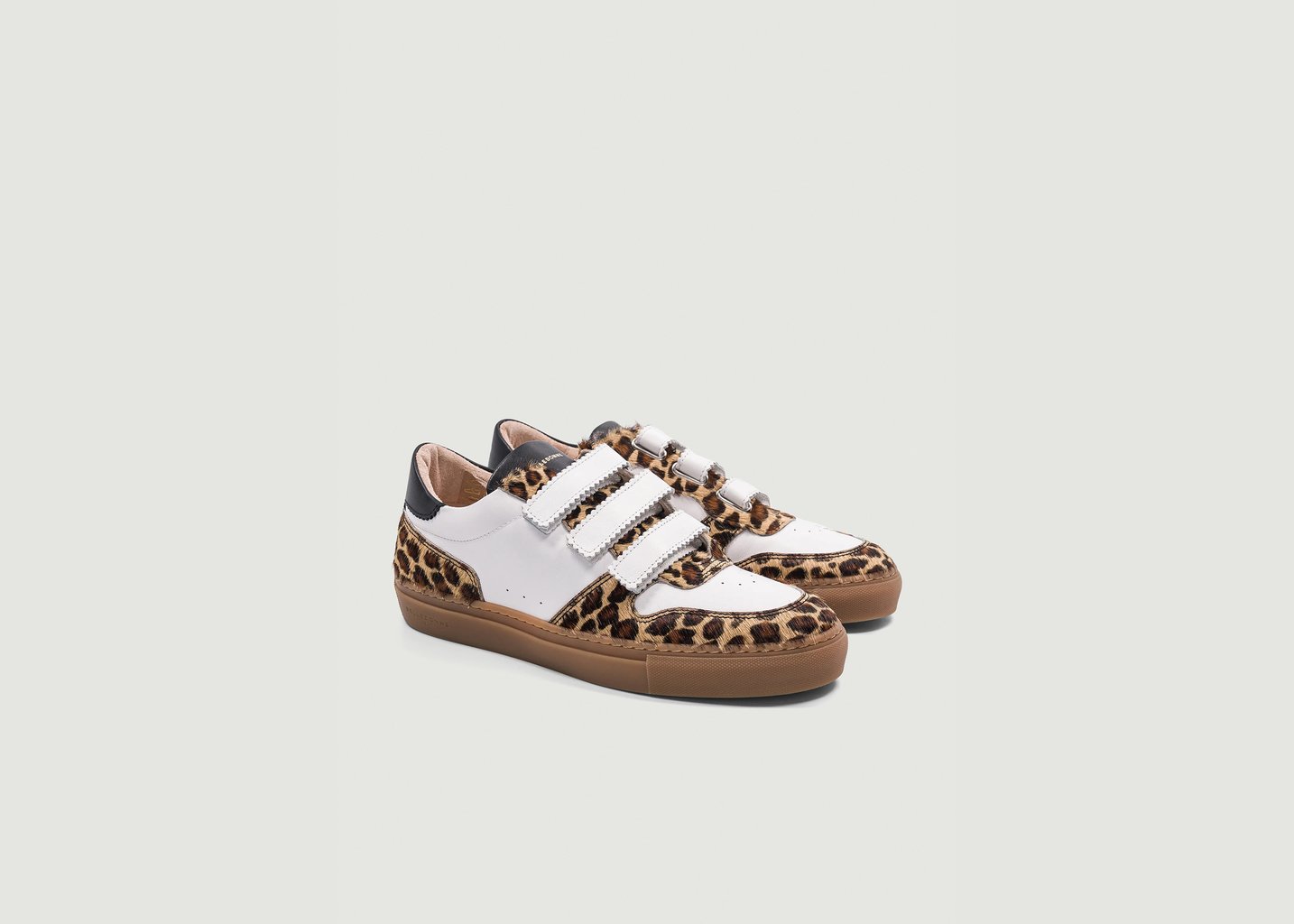 L'exception Sneakers B0 Velcro Safari Imprimé Belledonne Paris