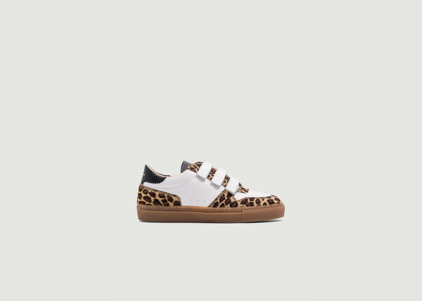 l'exception Sneakers B0 Velcro Safari Imprimé Belledonne Paris