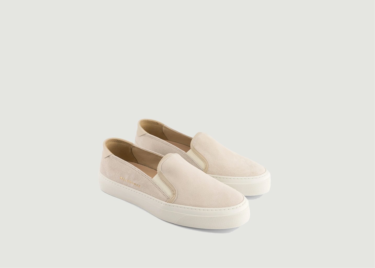 L'exception Sneakers B3 Slip On Beige Belledonne Paris