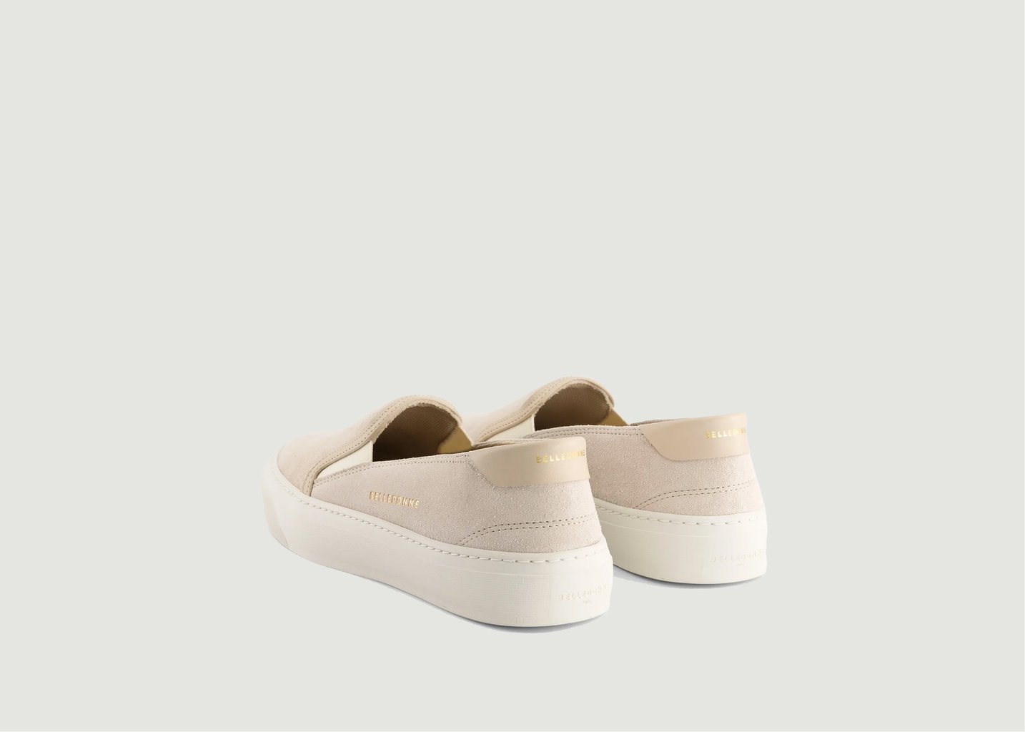 L'exception Sneakers B3 Slip On Beige Belledonne Paris