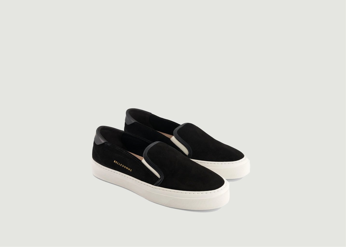 L'exception Sneakers B3 Slip On Noir Belledonne Paris