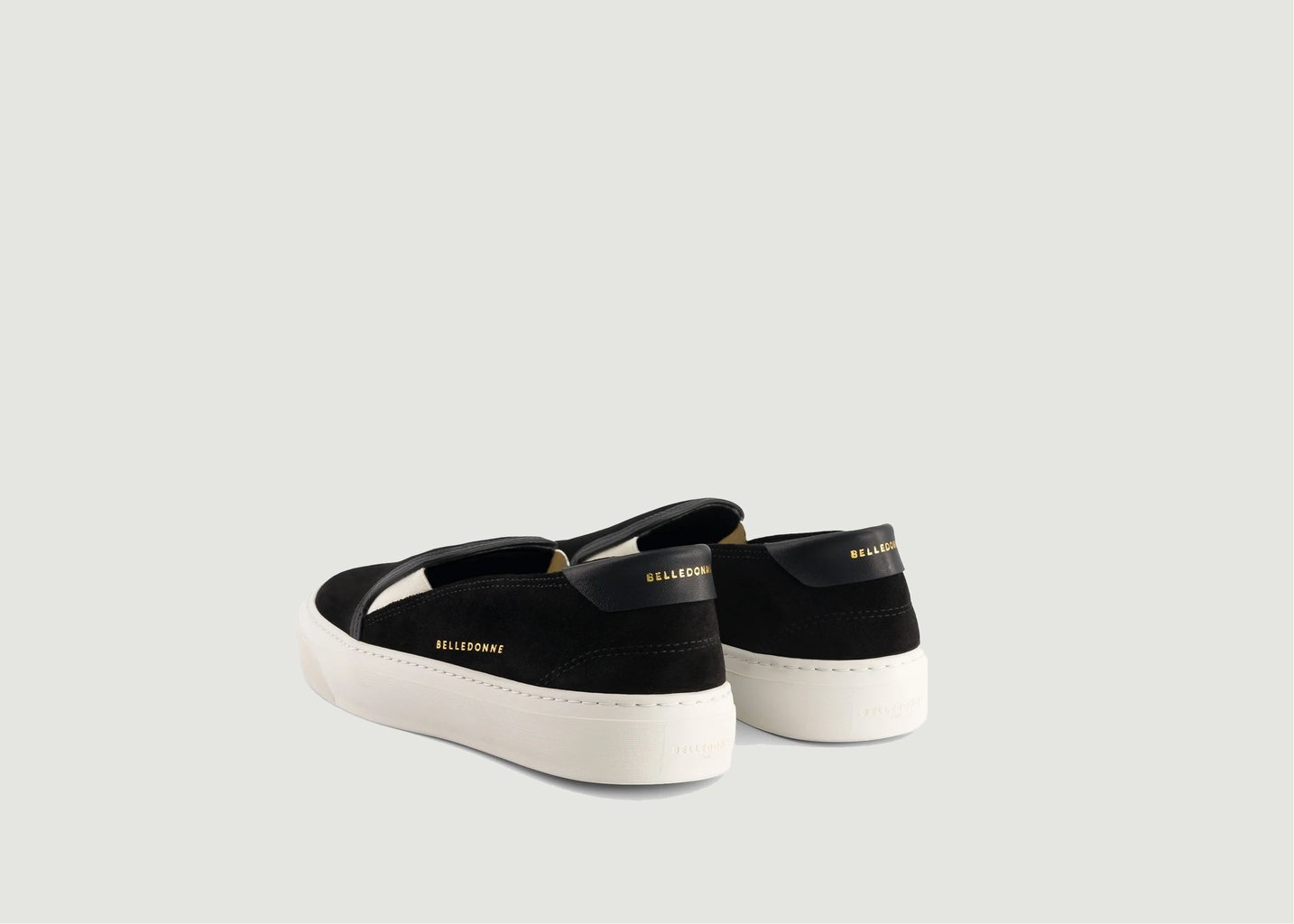 L'exception Sneakers B3 Slip On Noir Belledonne Paris