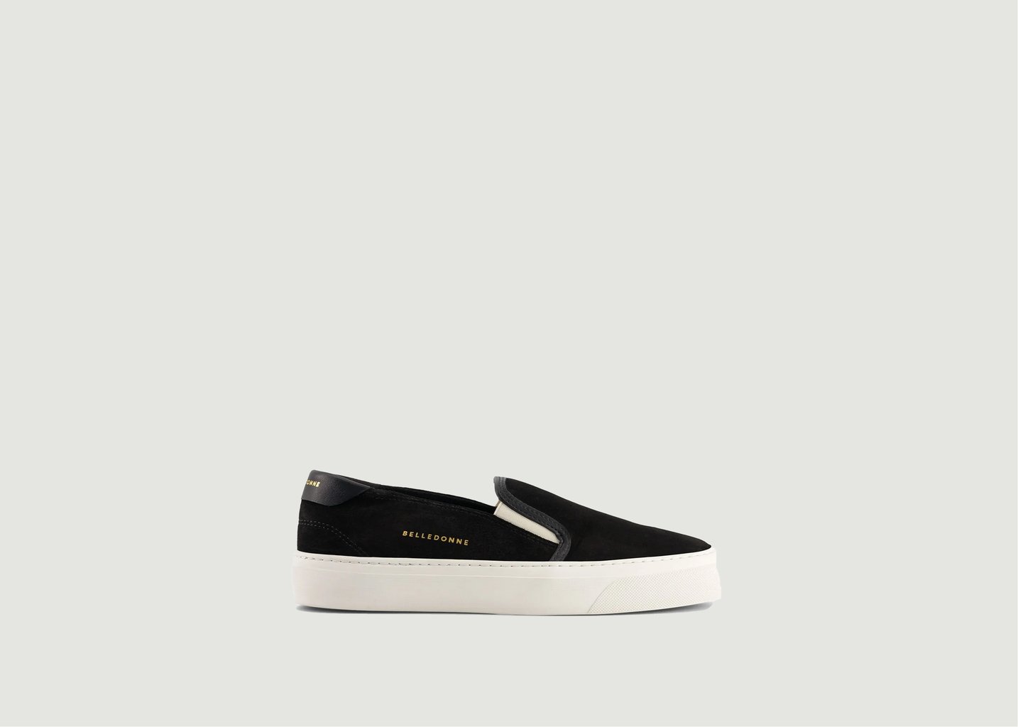 l'exception Sneakers B3 slip on Noir Belledonne Paris l'exception Sneakers B3 slip on Noir Belledonne Paris