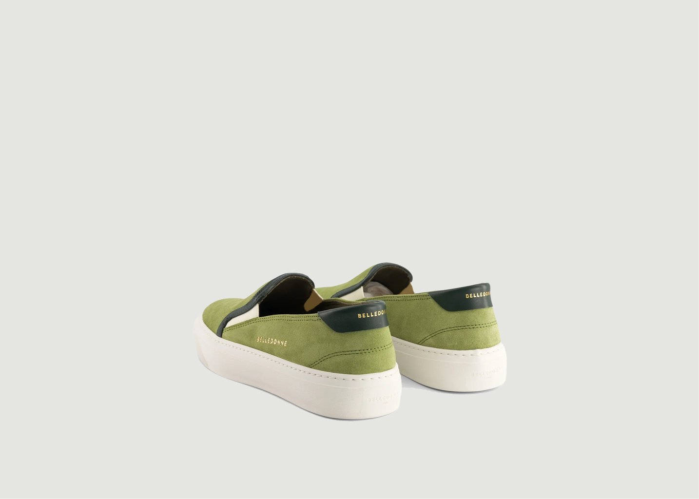 L'exception Sneakers B3 Slip On Vert Belledonne Paris