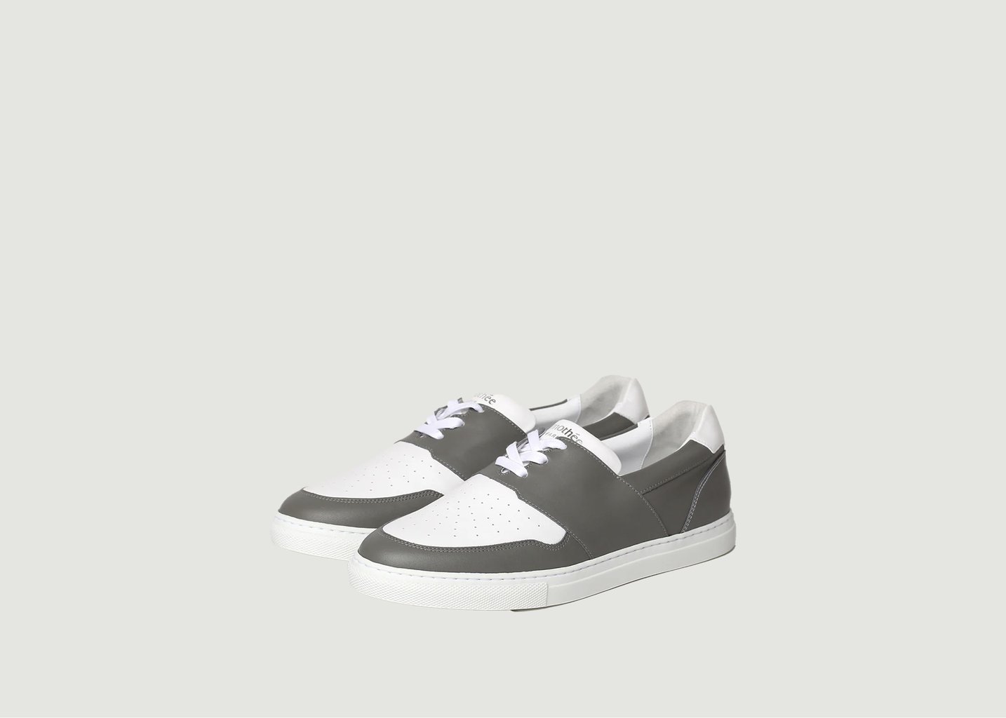 l'exception Sneakers basses bicolores en cuir Pyla Gris Timothée Paris