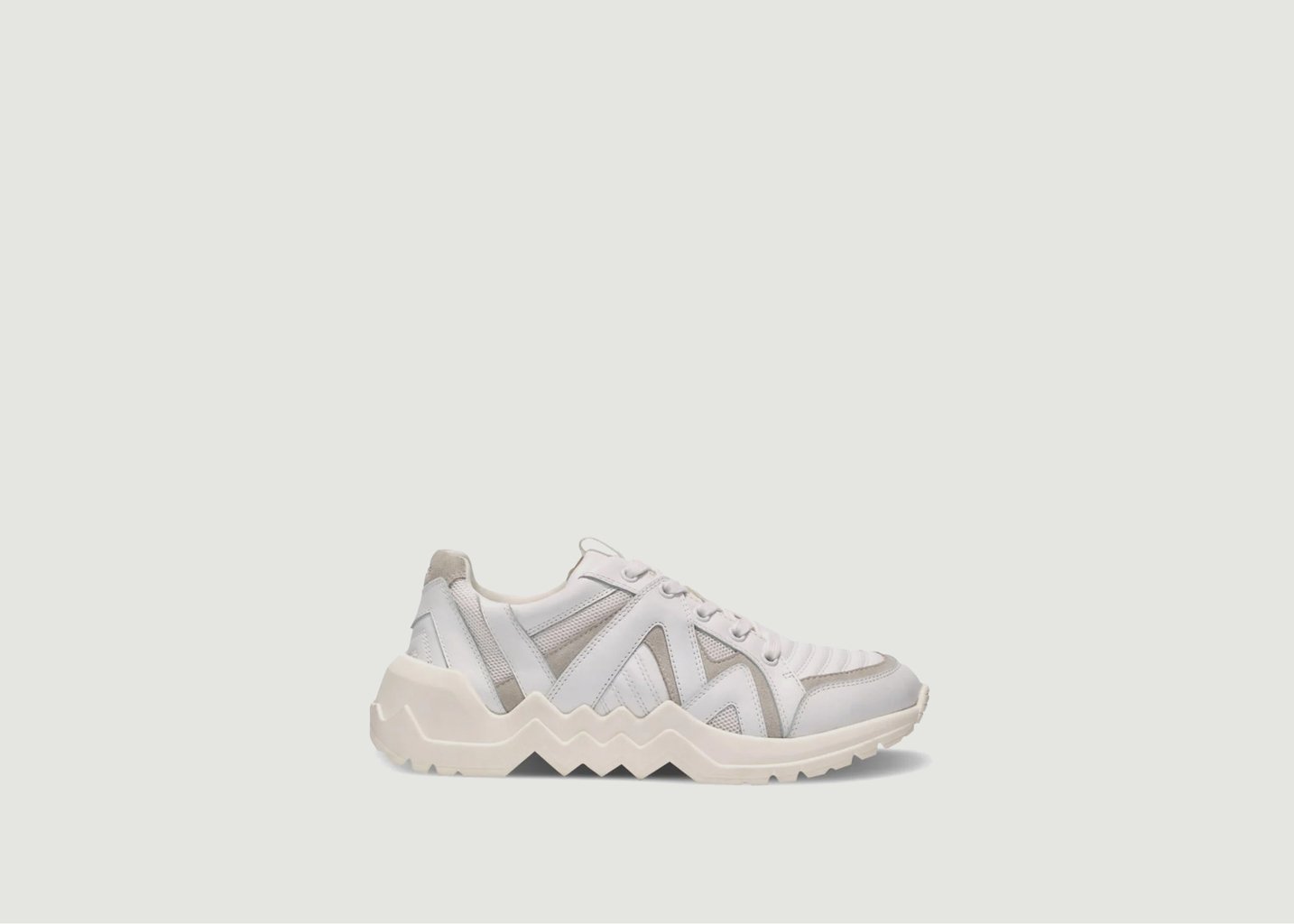 l'exception Sneakers basses de running Frizz Blanc Maje