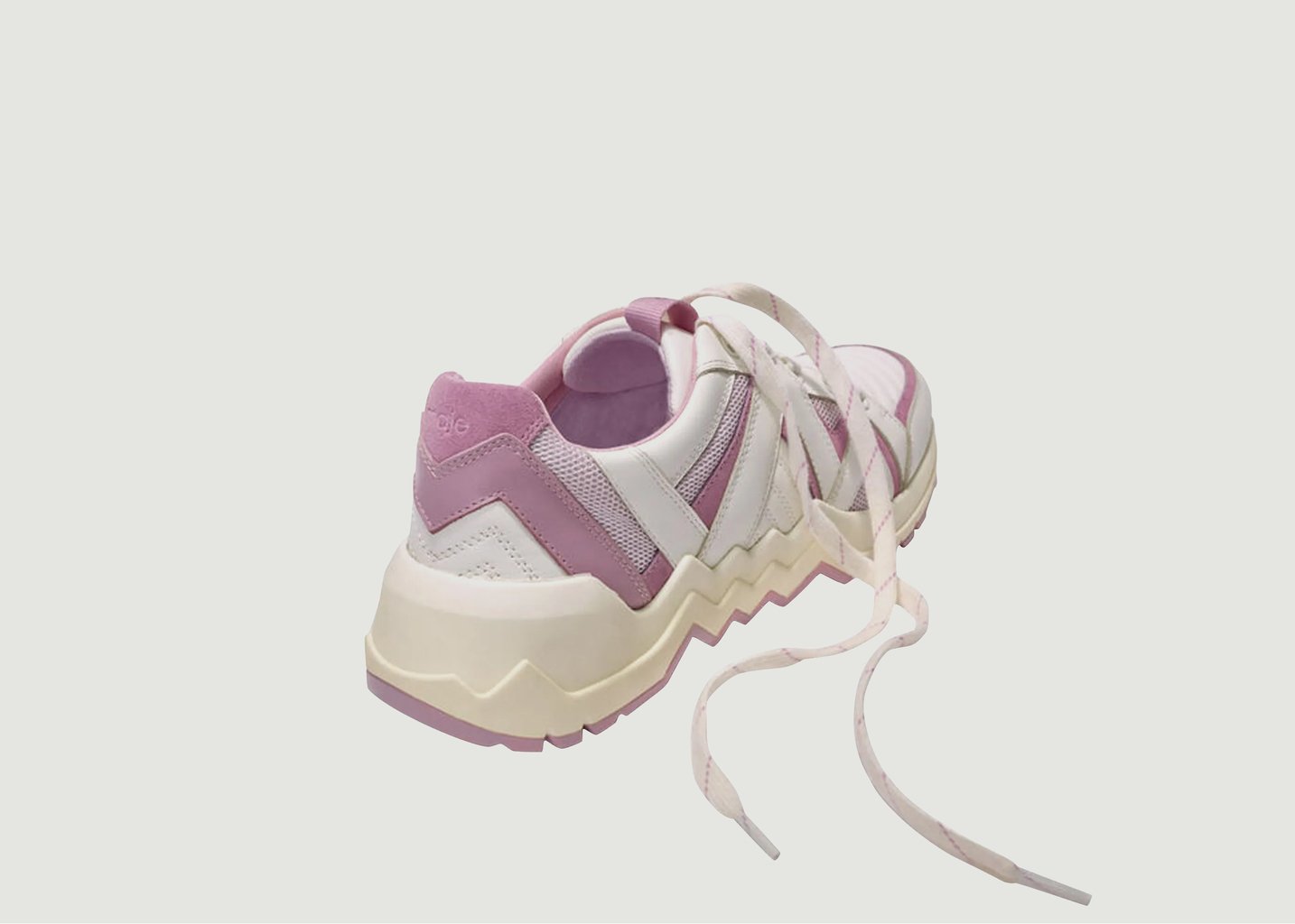 L'exception Sneakers Basses De Running Frizz Rose Pâle Maje