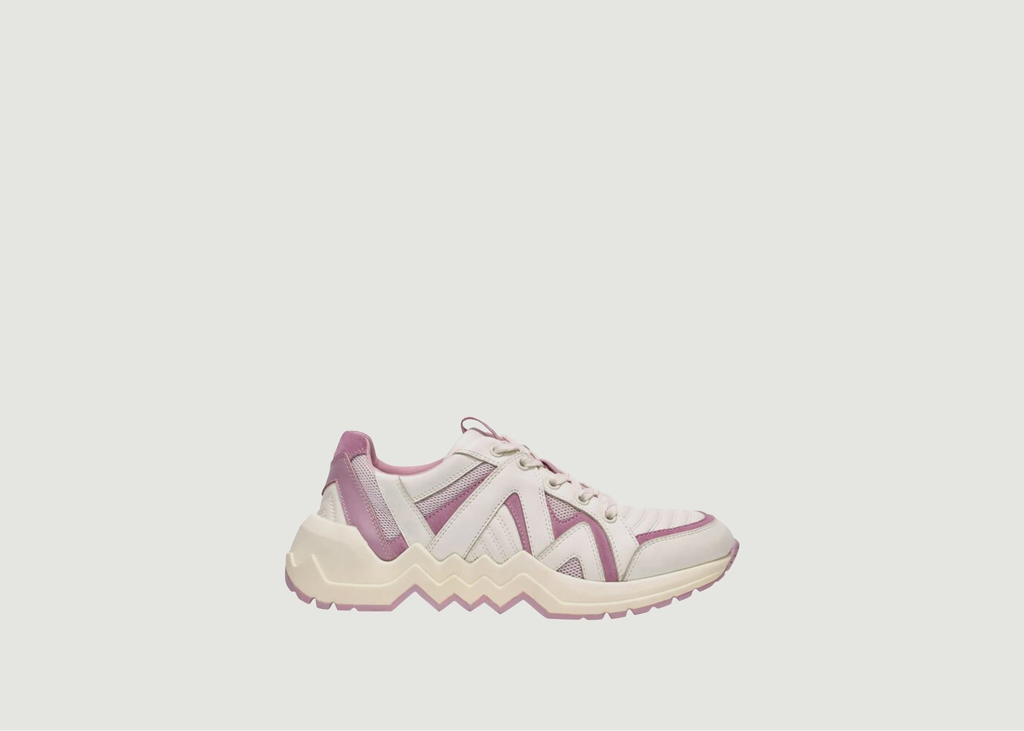 l'exception Sneakers basses de running Frizz Rose Pâle Maje