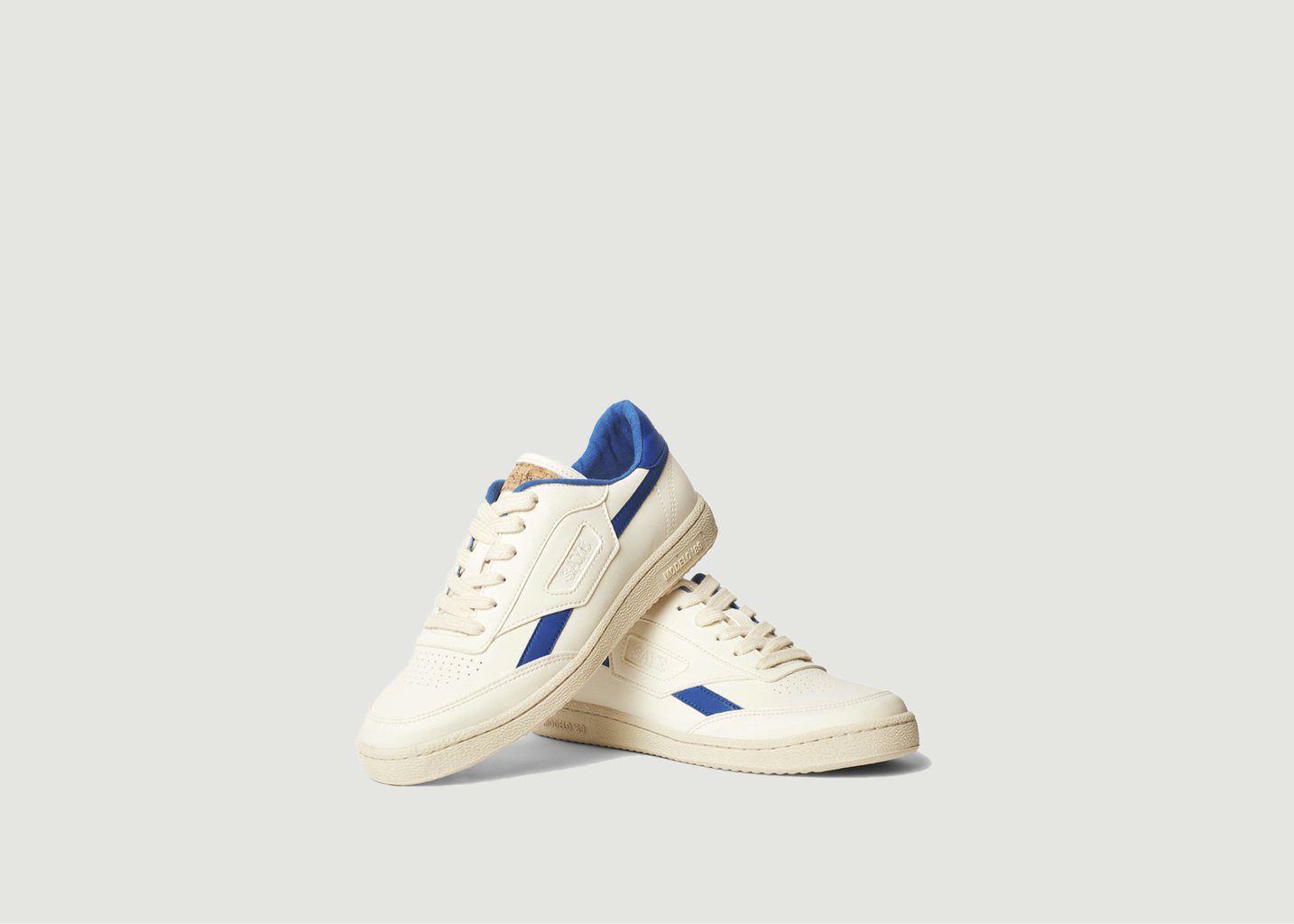 L'exception Sneakers Basses En Cuir De Mangue Modelo 89 Bleu Saye Brand