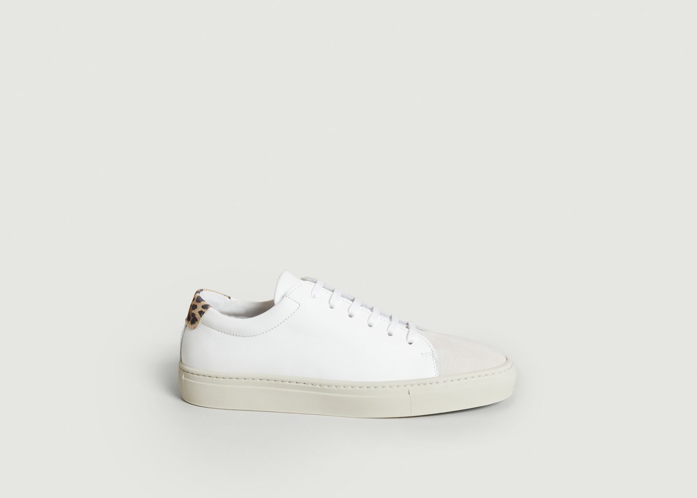 L'exception Sneakers Basses En Cuir Edition 3 Blanc National Standard