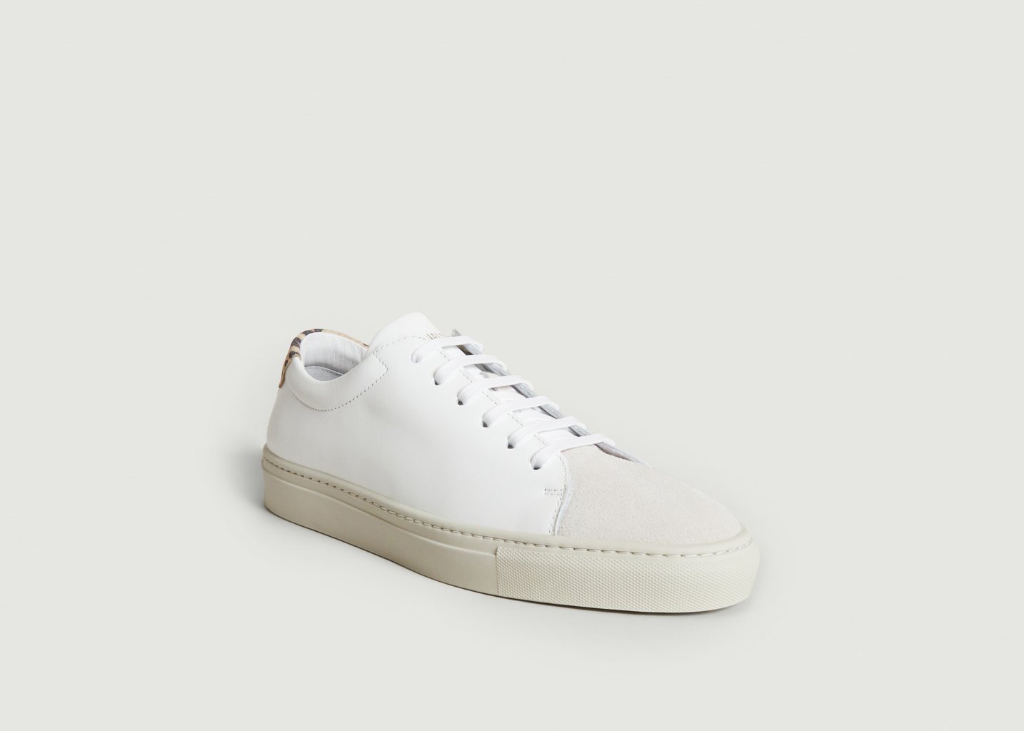 l'exception Sneakers basses en cuir Edition 3 Blanc National Standard