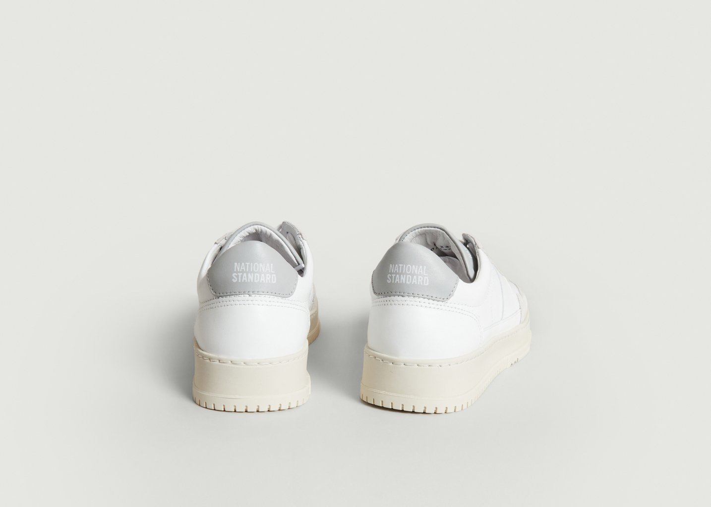 L'exception Sneakers Basses En Cuir Edition 8 Blanc National Standard