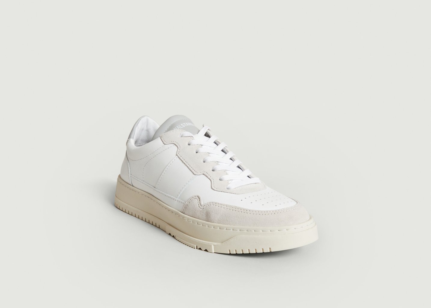 l'exception Sneakers basses en cuir Edition 8 Blanc National Standard