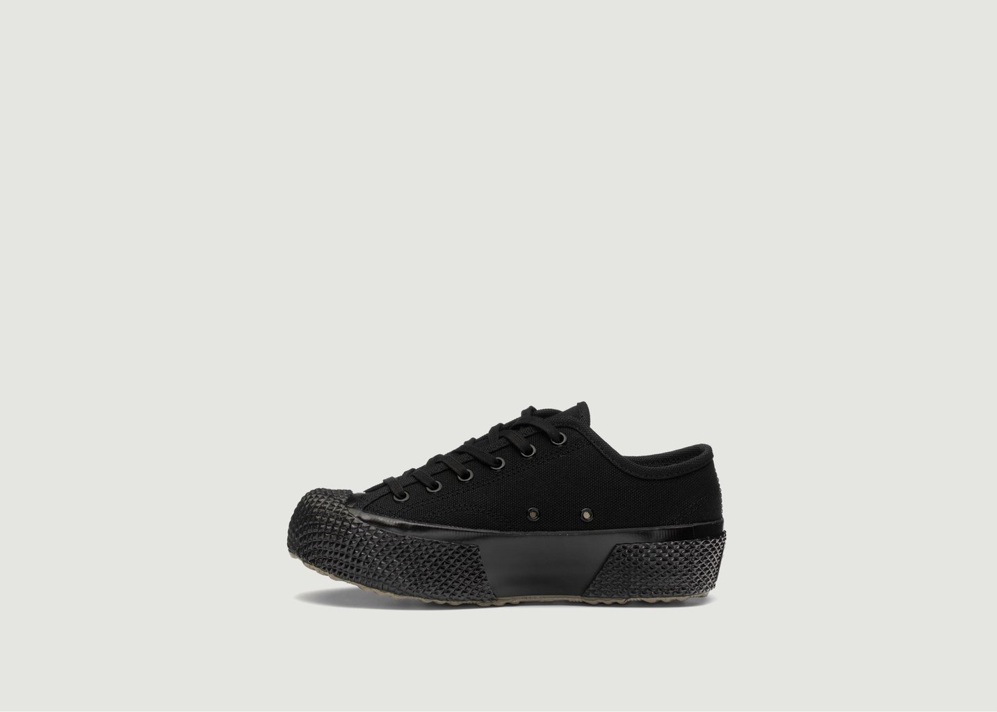 L'exception Sneakers Basses En Toile Japonaise 2434 Mil Spec Noir Superga