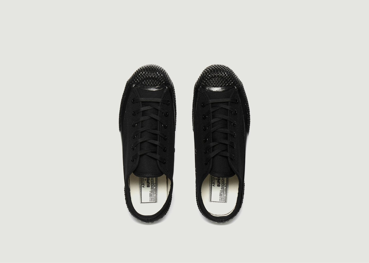 L'exception Sneakers Basses En Toile Japonaise 2434 Mil Spec Noir Superga