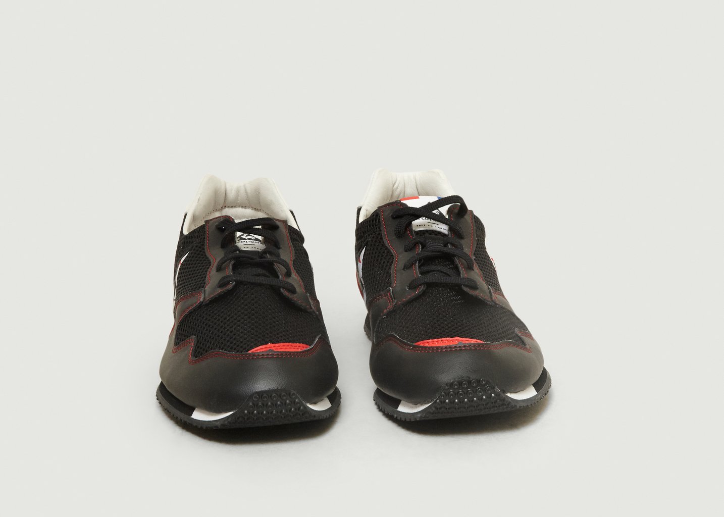 L'exception Sneakers Bi Matière Race OG Noir Le Coq Sportif