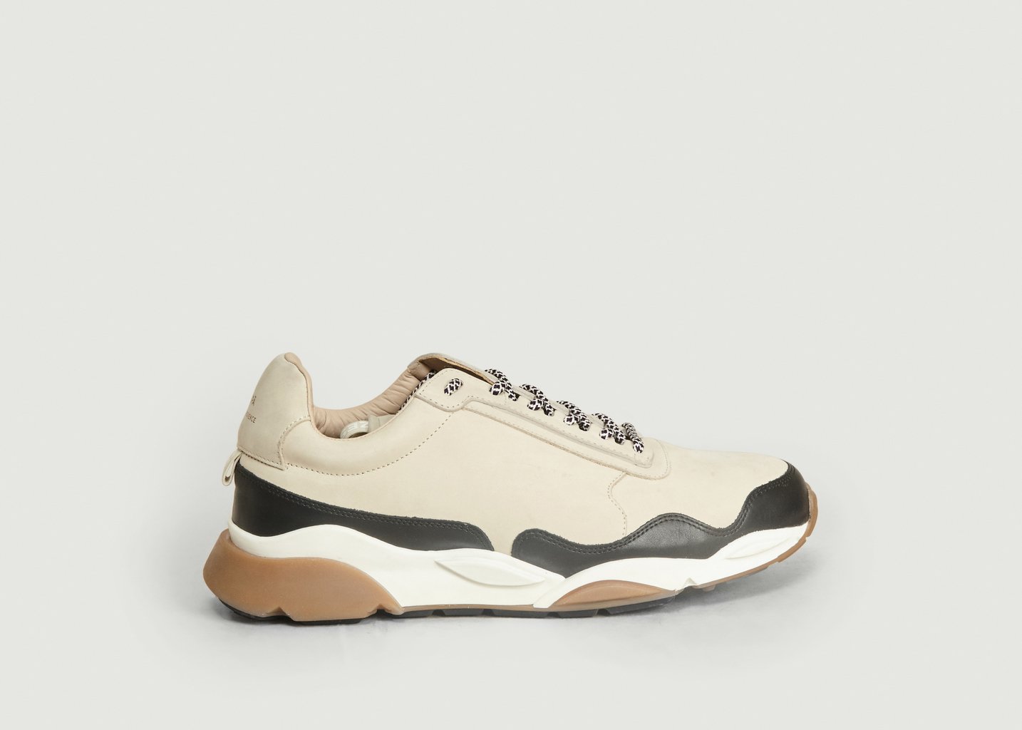 L'exception Sneakers Bicolores En Nubuck ZSP7 Beige Zespa