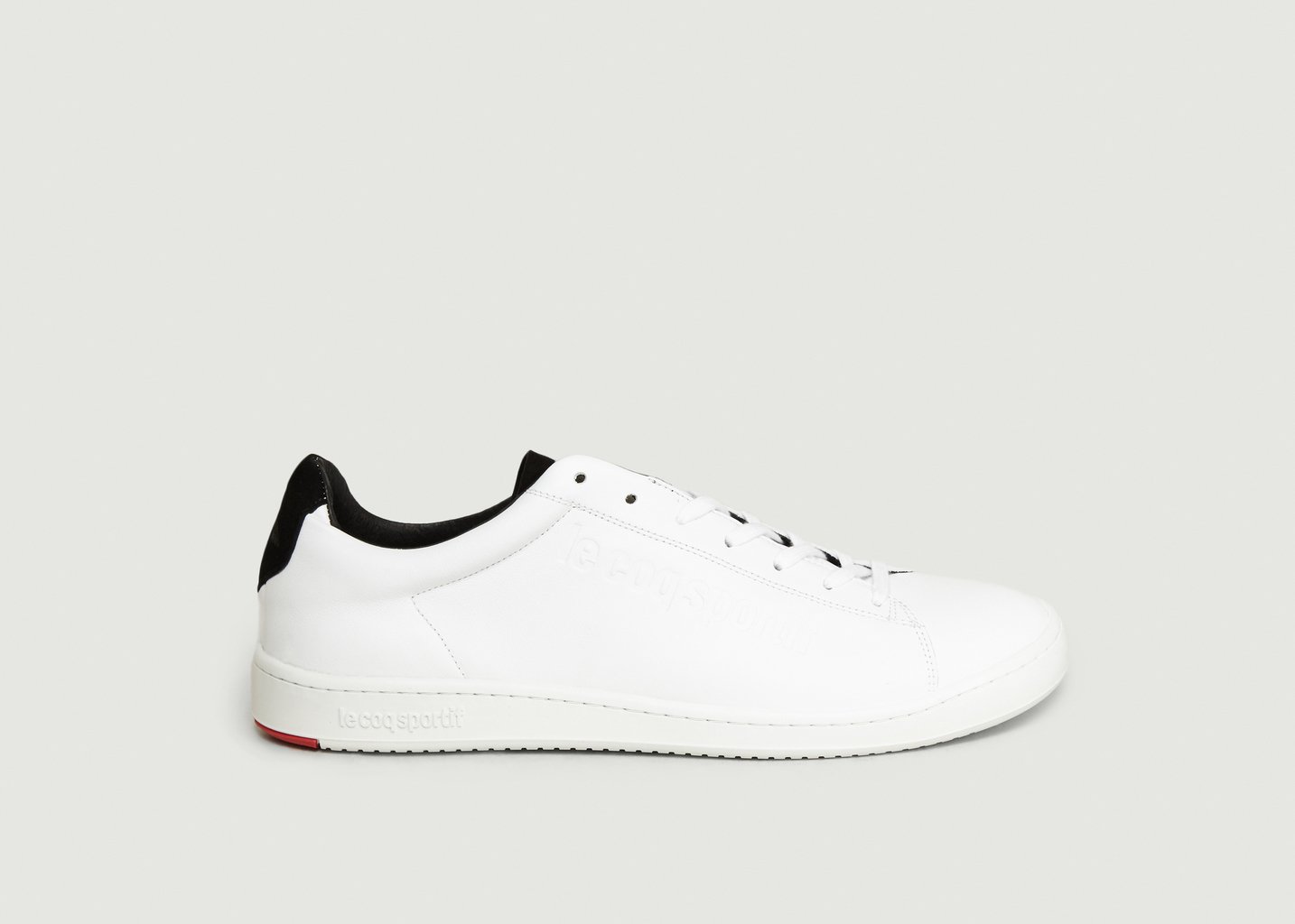 L'exception Sneakers Blazon De Sable Blanc Le Coq Sportif