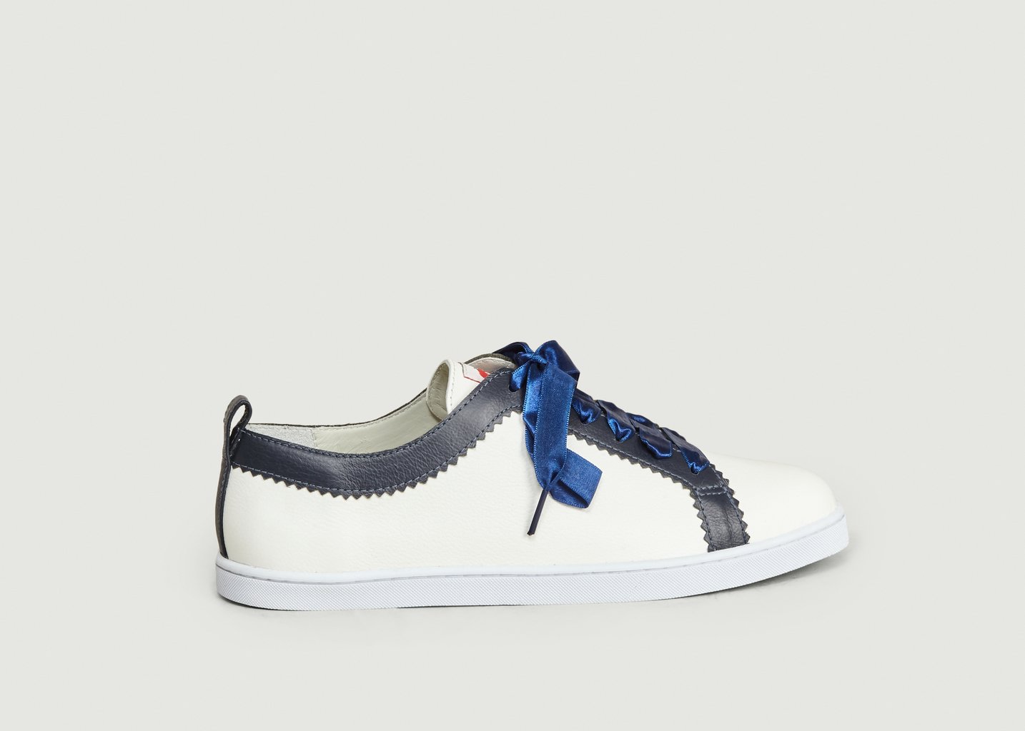 L'exception Sneakers Boubou Zigzag Bleu Twins For Peace